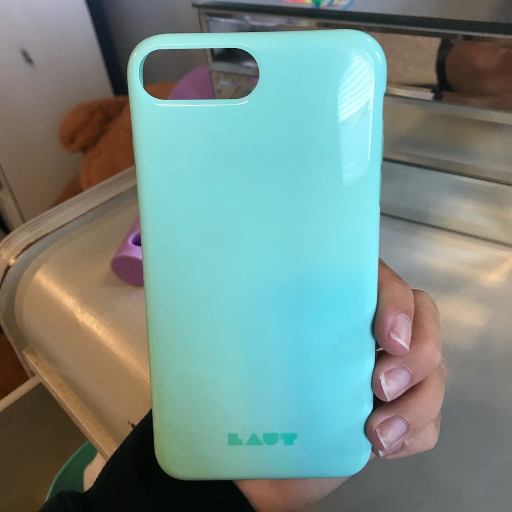 Turquoise phone case
